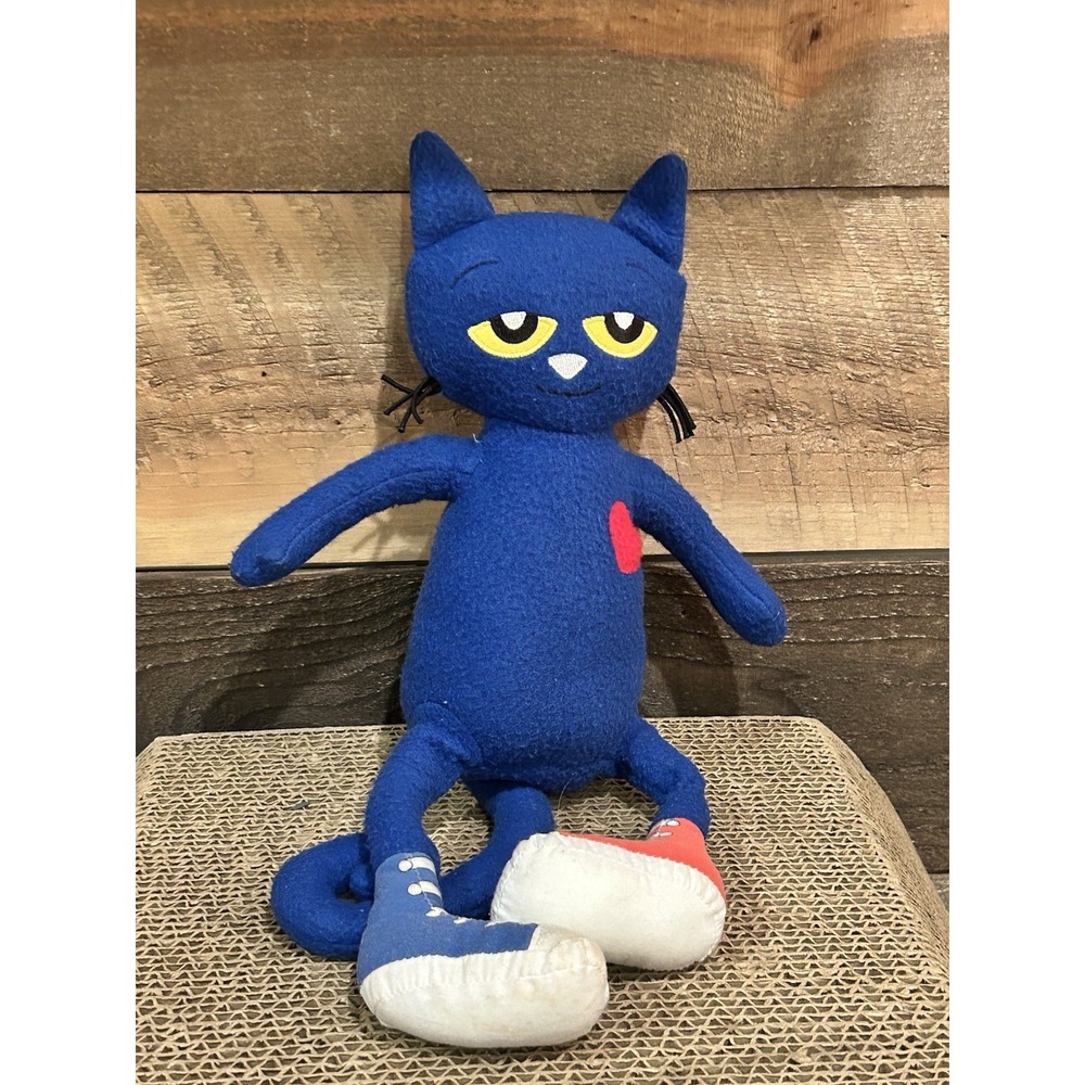 Merry Makers Pete the Cat 14" Plush Stuffed Toy VTG‎ 1999
